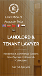 Mobile Screenshot of landlordtenantcenter.com
